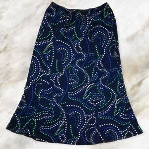 Tanjay Dot Print Lined Skirt